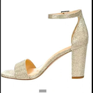 MICHAEL SHANNON golden shoes size 8 new